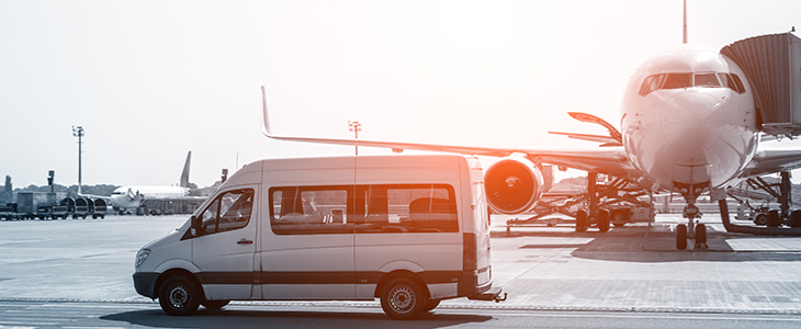 Charter buses for airport travel in Washington DC